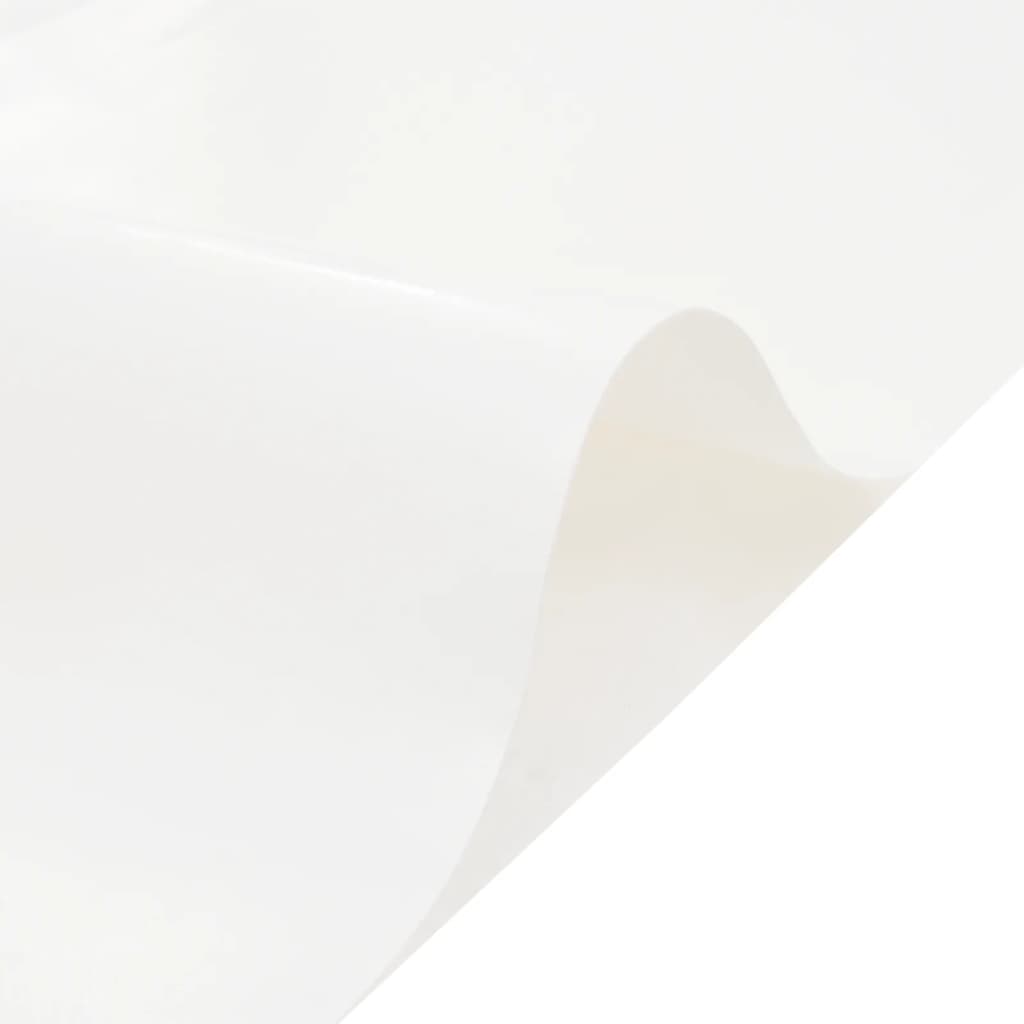 vidaXL Cerada bijela 1 x 2,5 m 650 g/m²