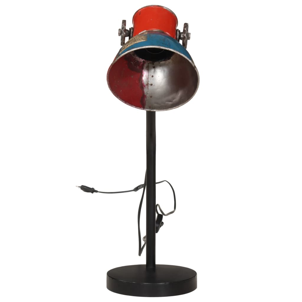 vidaXL Stolna svjetiljka 25 W raznobojna 17x17x60 cm E27