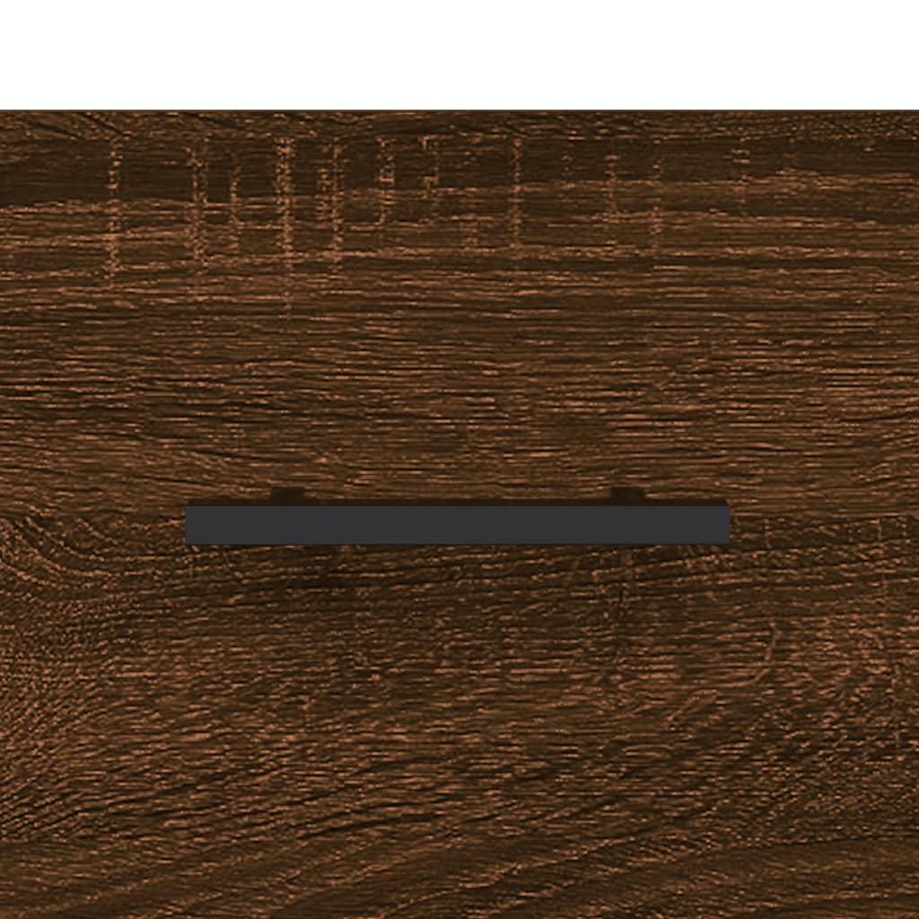 vidaXL Visoka komoda smeđa boja hrasta 69,5x31x115cm konstruirano drvo