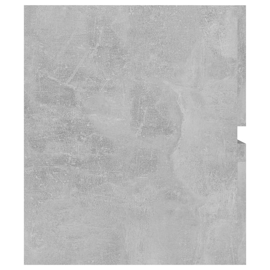 vidaXL Ormarić za umivaonik siva boja betona 100 x 38,5 x 45 cm drveni