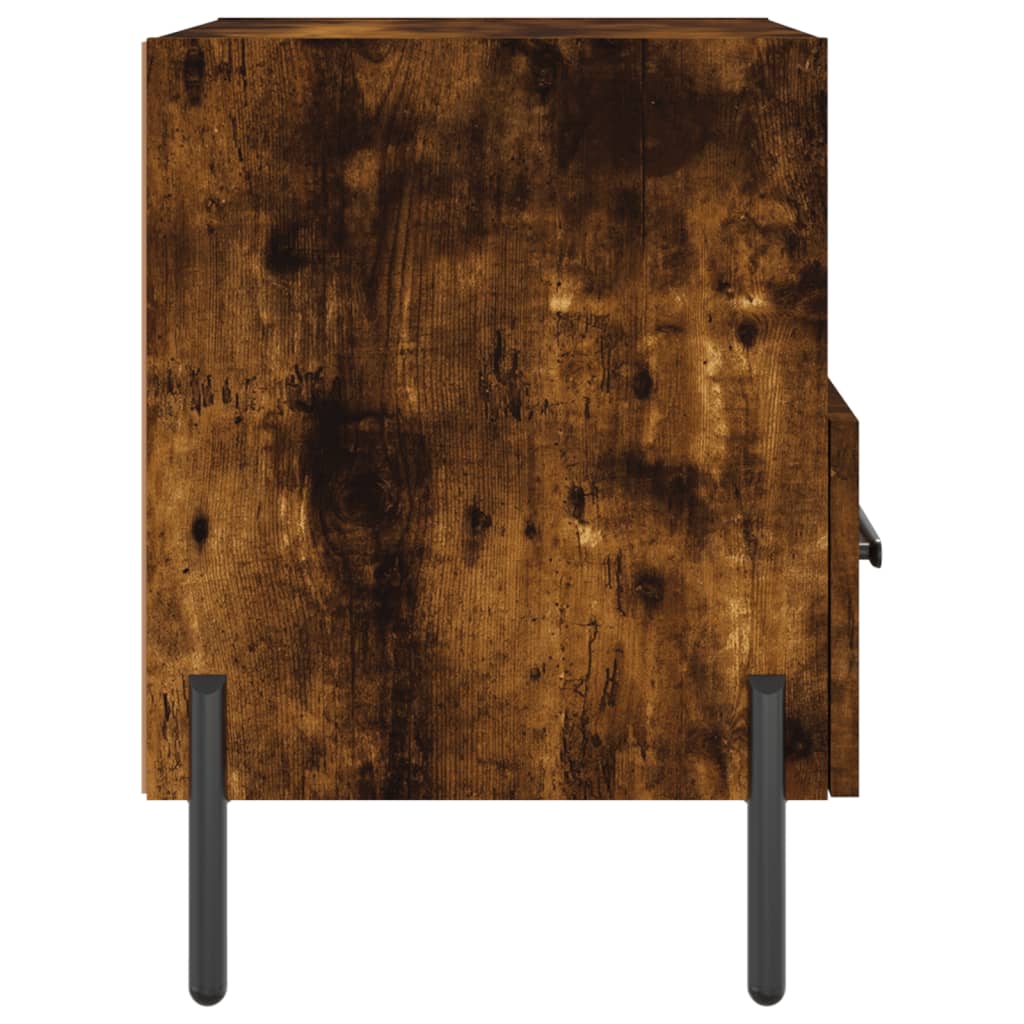 vidaXL Noćni ormarić boja hrasta 40x35x47,5 cm od konstruiranog drva