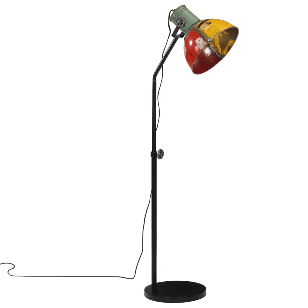 vidaXL Podna svjetiljka 25 W raznobojna 30x30x90-150 cm E27