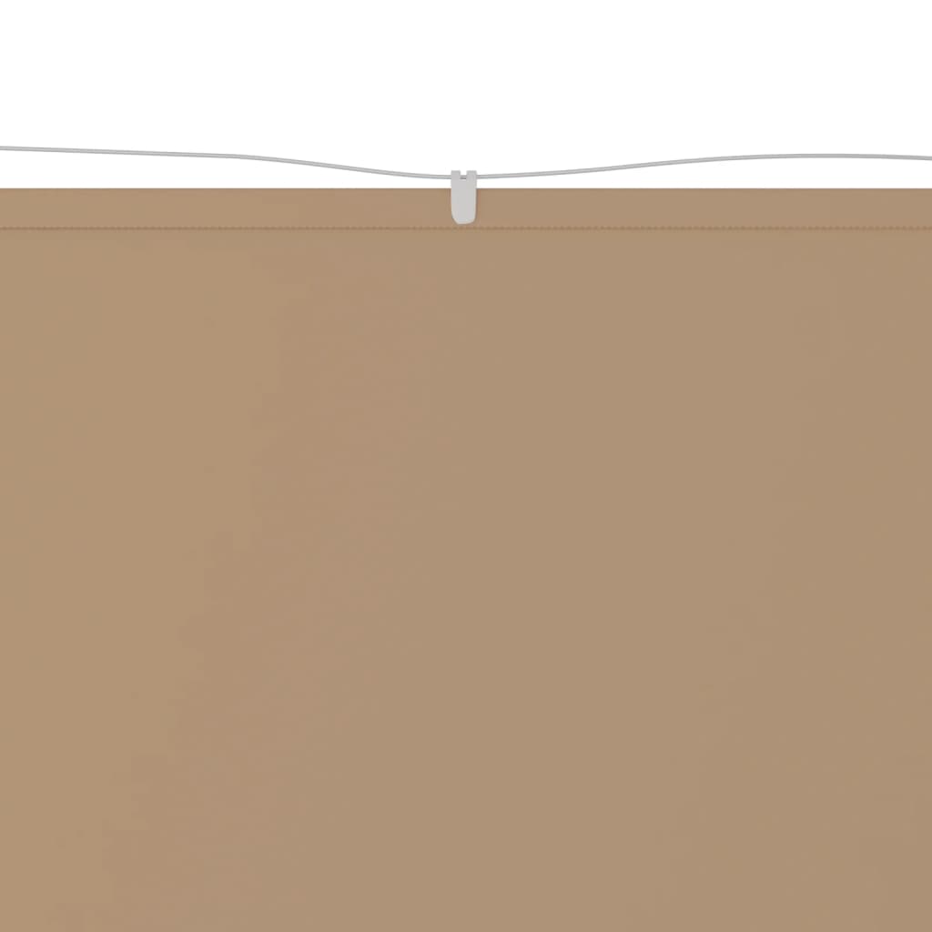 vidaXL Okomita tenda smeđe-siva 250 x 420 cm od tkanine Oxford