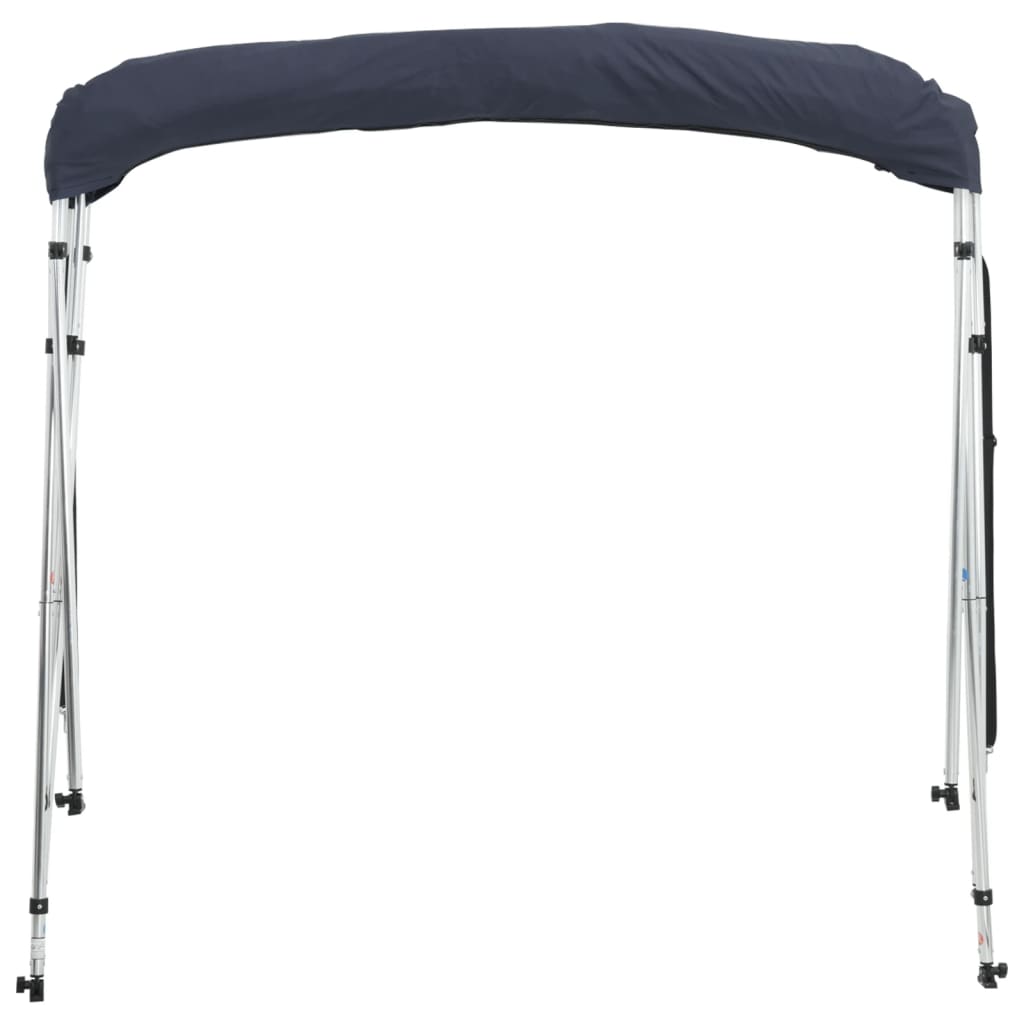 vidaXL Tenda bimini s 4 luka i mrežastim zidovima 243x(200-213)x137 cm