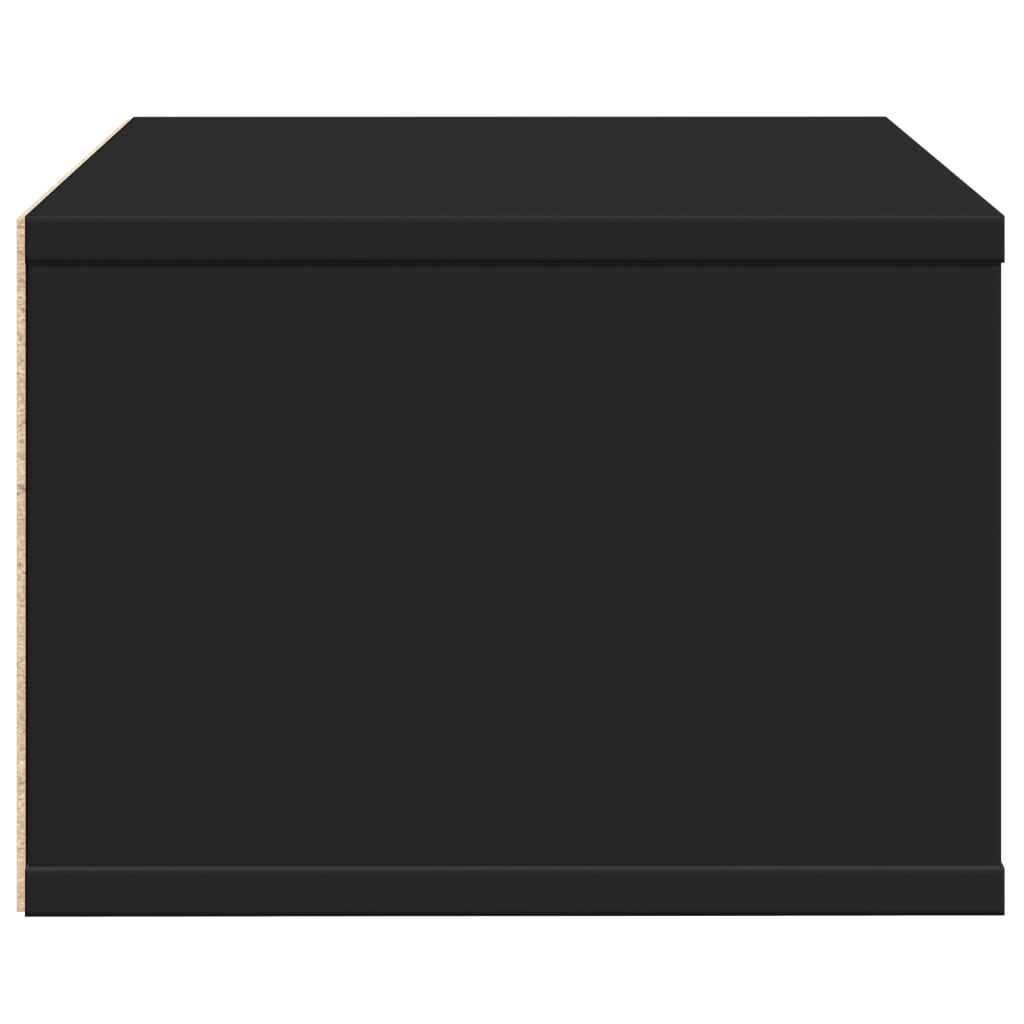 vidaXL Stalak za pisač crni 40x32x22,5 cm od konstruiranog drva
