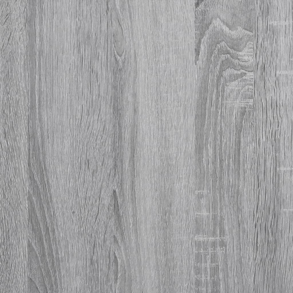 vidaXL Stalak za pisač siva boja hrasta 49x40x22,5cm konstruirano drvo