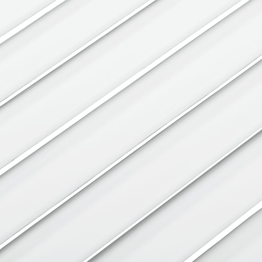 vidaXL Vrata za ormarić rešetkasta 4 kom bijela 61,5x39,4 cm borovina